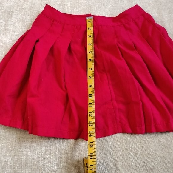 Red Skater Skirt - Picture 7 of 7